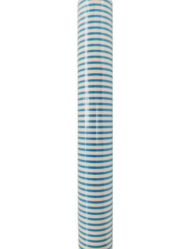 Picture of STRIPED BLUE WRAPPING ROLL 70CM X 2 METRES